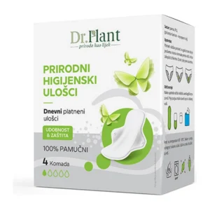 Dr. Plant prirodni higijenski ulošci (dnevni platneni ulošci) kom 4
