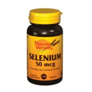 Selenium 50 mcg tbl100  Natural Wealth
