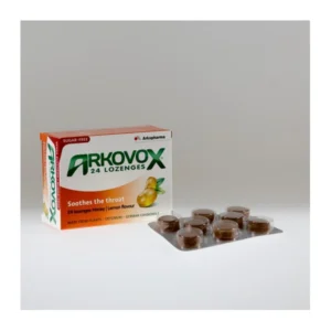 Arkovox pastile med i limun 24 kapsule