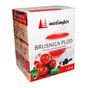 Čaj brusnica plod 100g Medimpex