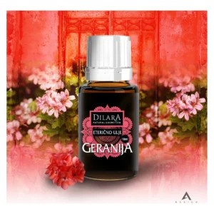Eterično ulje geranija 10ml Dilara natural cosmetics