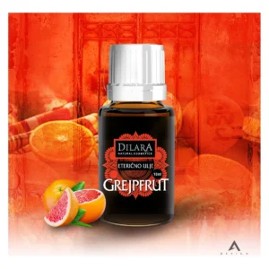 Eterično ulje grejpfuta 10ml Dilara natural cosmetics