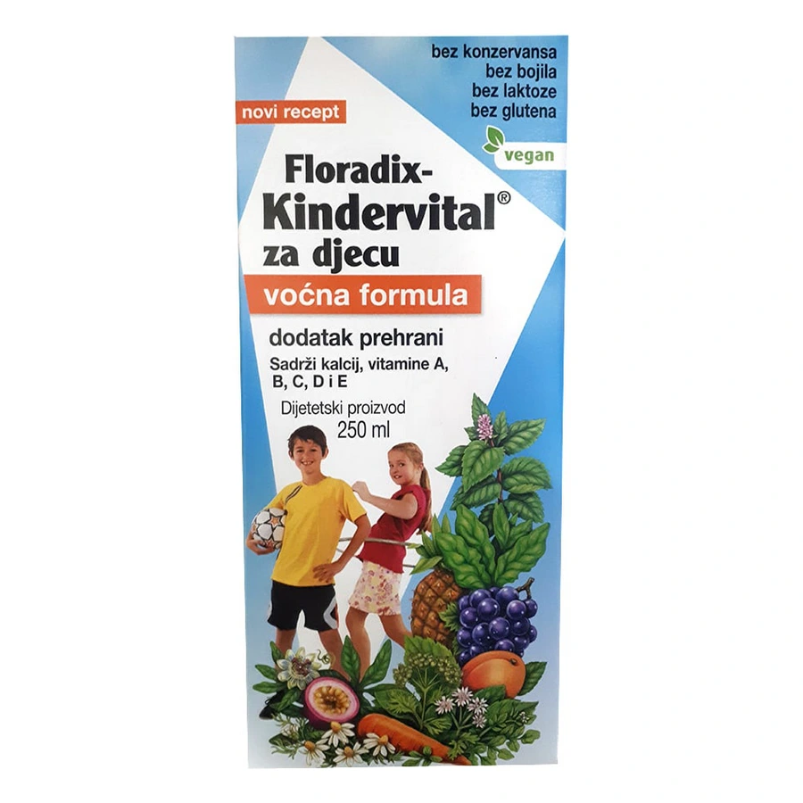 Floradix Kindervital® za djecu sirup 250 ml Apoteka Monis sirup