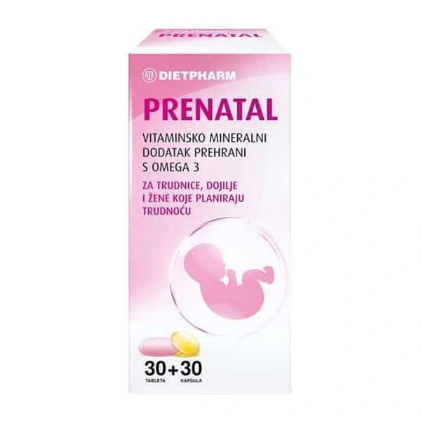 Prenatal 30 tbl 30 cps Dietpharm