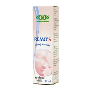 Remos 0,5% sprej za nos 30ml Mobispharm