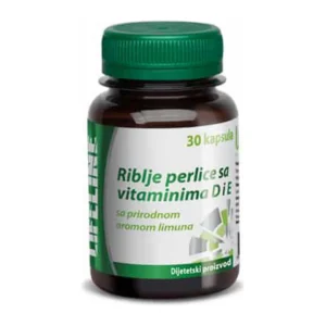 Riblje perlice sa vitaminima D i E cps30 LifeLine