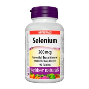 Selen 200mcg tbl 90 Webber naturals
