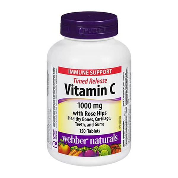 Vitamin C 1000mg tbl 150 Webber naturals