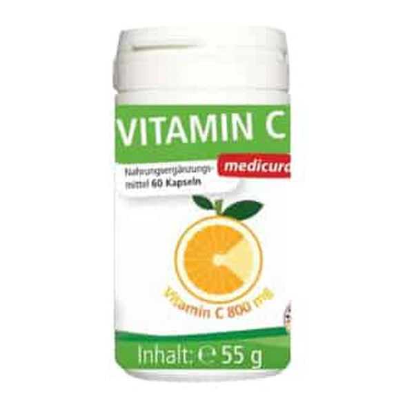 Vitamin C 800mg a60 cps Medicura