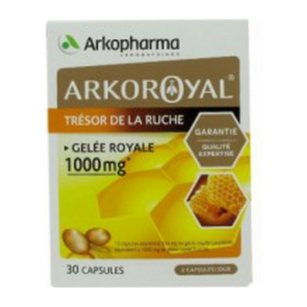 arkoroyal gelee royale 1000 mg 30 capsules