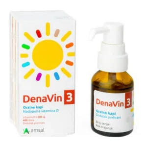 DenaVin 3 oralne kapi 200IU 20ml Amsal