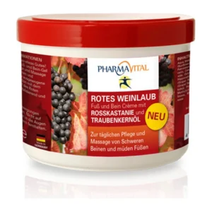 Krema sa crvenim lišćem i grožđem vinove loze 500ml Pharmavital