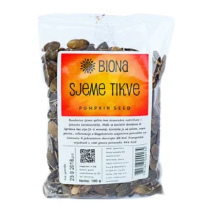 Oljušteno sjeme tikve 100g Biona
