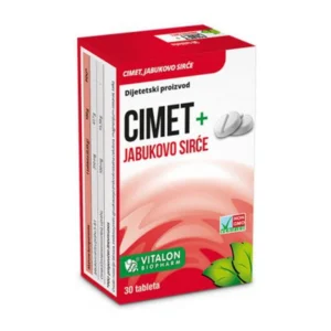Cimet + jabukovo sirće 30tbl Vitalon Biopharm