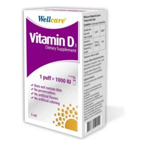 Vitamin D3 1000 IU 5ml Wellcare