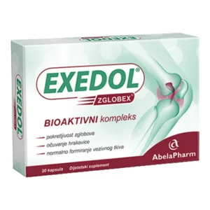 Exedol Zglobex cps a20 AbelaPharm