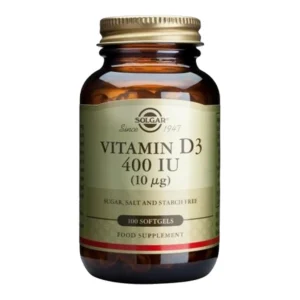 Vitamin D3 400 IU 100 tbl Solgar