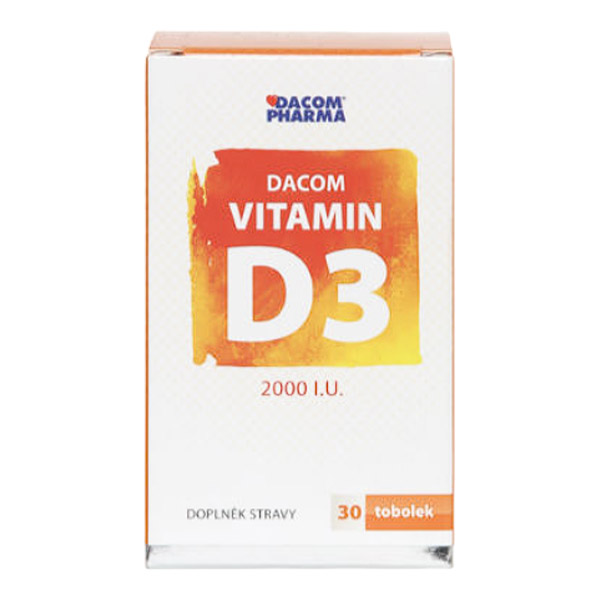 Vitamin D3 2000 I.U.cps 30 DacomPharma
