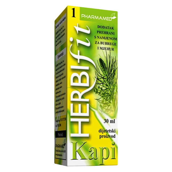 Herbifit kapi za bubrege i mjehur 30ml Pharmamed