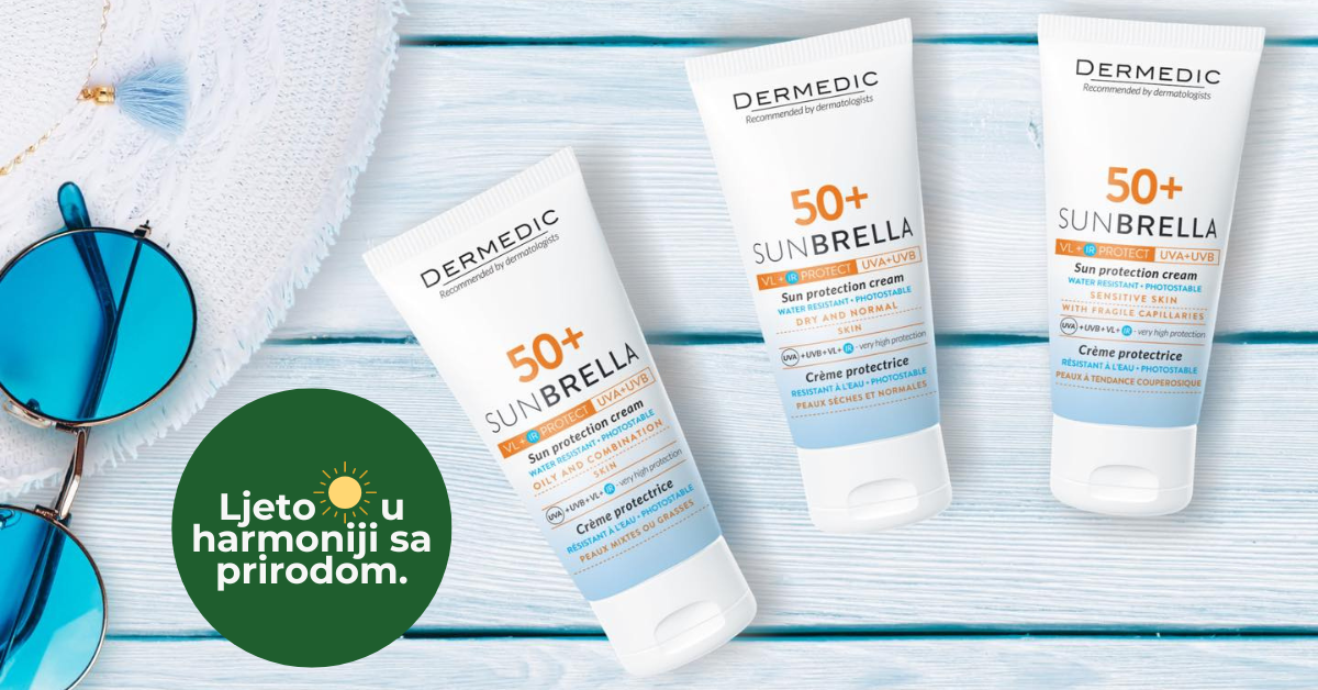 SUNBRELLA Dermedic: U harmoniji sa suncem, bez straha od štetnog uticaja 1 2