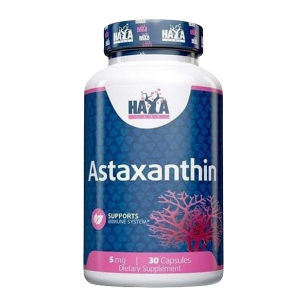 Astaxanthin 5mg cps a30 Haya Labs 1