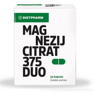 Magnezij citrat 375 duo cps 50 Dietpharm