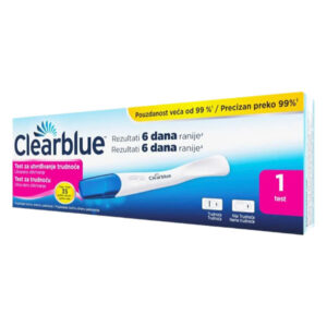 Clearblue Early Rapid test za trudnoću 1 test Swiss