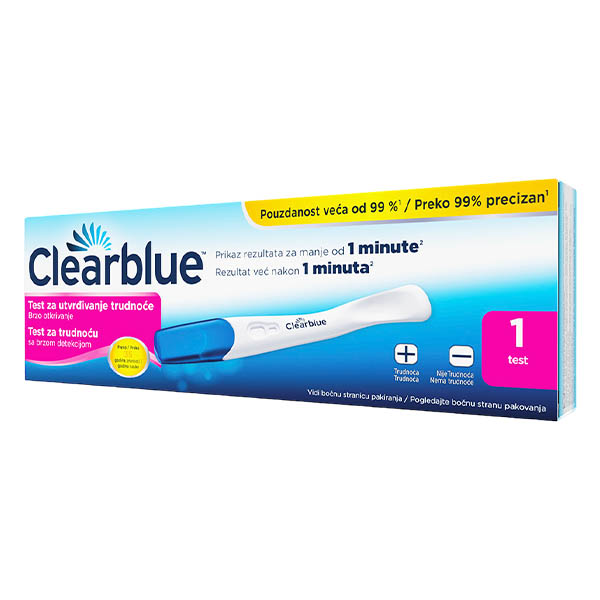 Clearblue 1 min