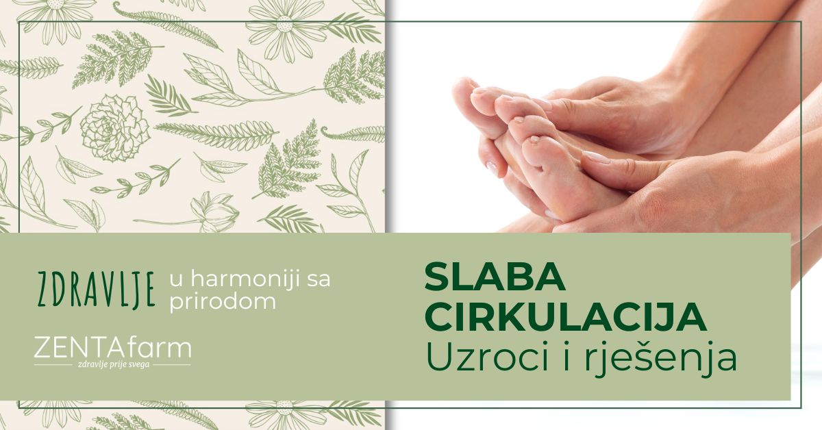 Kako poboljšati slabu cirkulaciju - Uzroci i rješenja 1 Slaba cirkulacija Uzroci i rjesenja 1