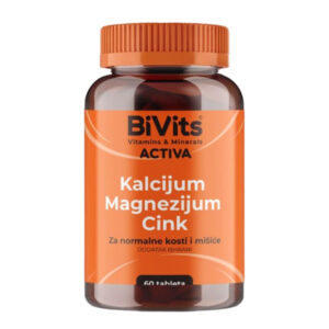 Bivits Kalcijum Magnezijum Cink 60 tbl Abela Pharm
