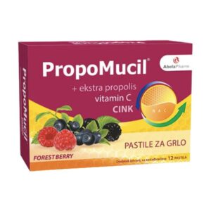 PropoMucil pastile za grlo šumsko voće a12 AbelaPharm