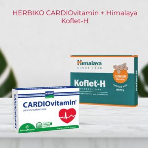 CardioVitamin Herbiko + Pastile sa đumbirom Himalaya