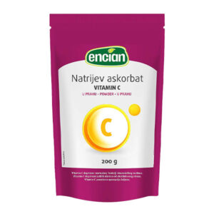 Natrijev askorbat - vitamin C prah 200g Encian