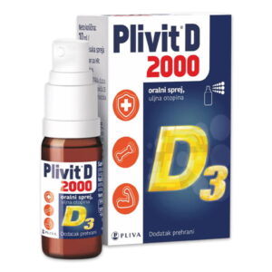 Plivit D3 2000 oralni sprej 10 ml