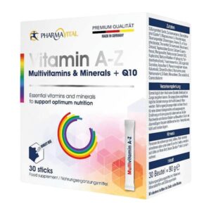 Pharmavital A-Z multivitamini i minerali + Q10 direct a30