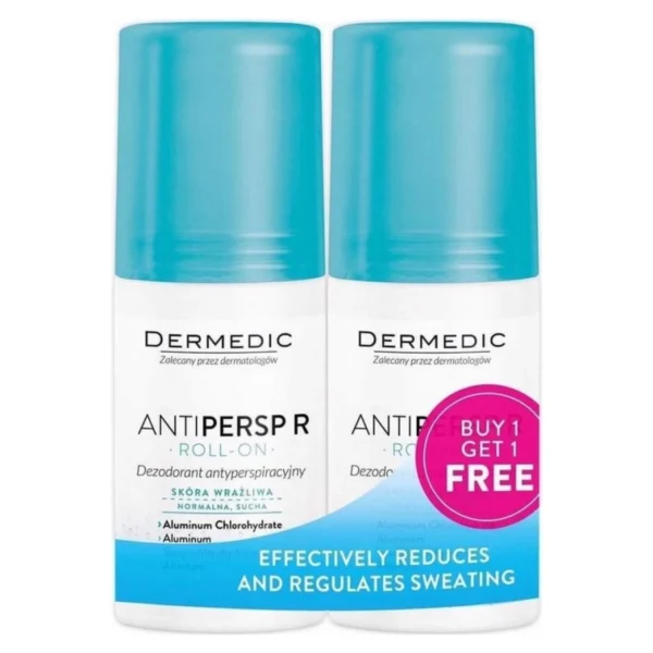 Dermedic Antiperspirant roll-on 60ml 1+1 [kom]