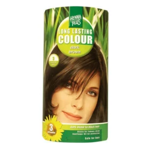 Henna Plus 3.00 TRAJNA BOJA ZA KOSU (TAMNO SMEĐA)