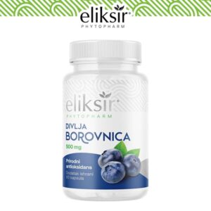 Eliksir Divlja borovnica 500mg cps60