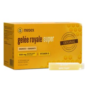 Medex Gelee Royale + vitamin D3 super ampule 16 x 9 ml