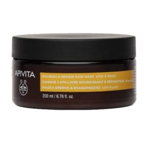 Apivita maska za njegu i obnavljanje kose s maslinom i medom, 200 ml