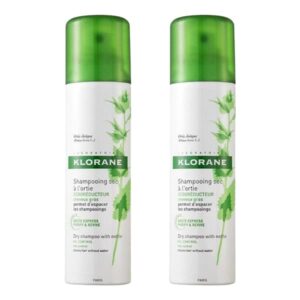 Klorane duo suhi šampon kopriva tonirani 2x150