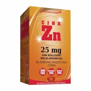 Cink 25mg softgels a60 Pharmamed