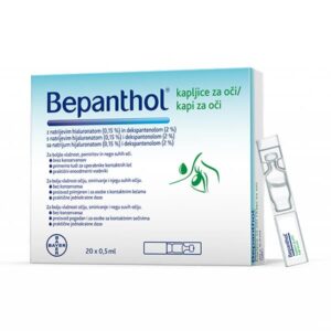 Bepanthol kapi za oči, 20 kom.