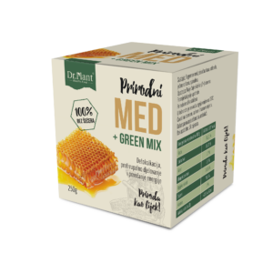 Dr.Plant prirodni med + Green mix,  250g