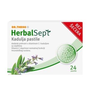 Dr. Theiss HerbalSept kadulja pastile  bez šećera a24