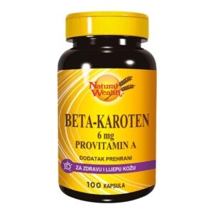 Beta - karoten (provitamin A) Natural Wealth 6mg