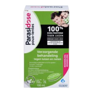 PARASIDOSE za vaške i gnjide – Efikasan tretman, samo 1 nanošenje 15 minuta, 100ml