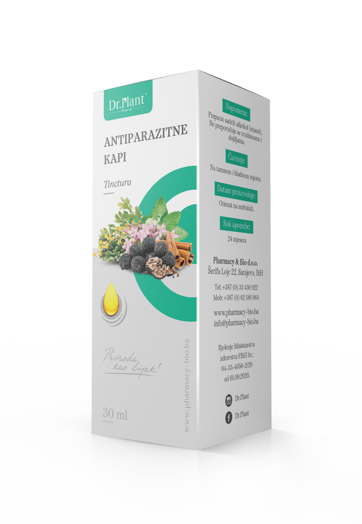 Dr. Plant Antiparazitne kapi