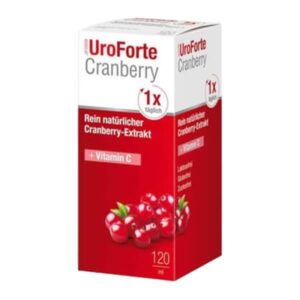 UroForte Cranberry brusnica sirup a120ml Kwizda pharma