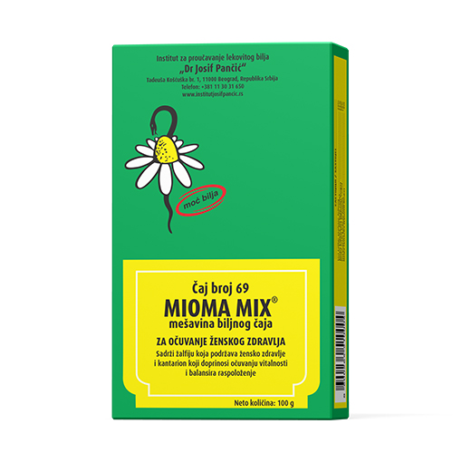 Čaj broj 69 Mioma Mix 100 g, Dr. Josif Pančić